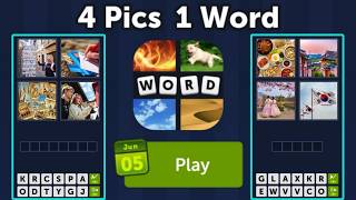 4 Pics 1 Word Daily Puzzle Answers June 5, 2026 screenshot 4