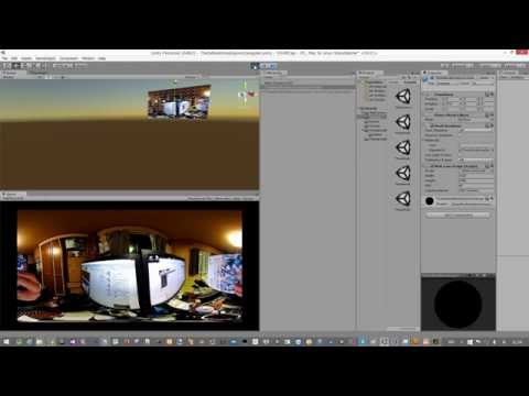 THETA S LiveView Dual FishEye Unity Test