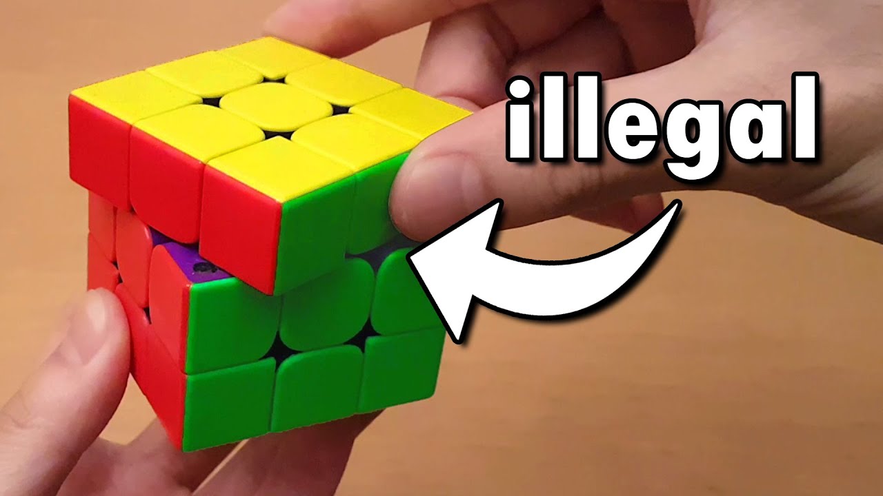 If I turn the yellow side, the video ends | Rubik's Cube