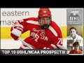 Top 10 NCAA and USHL 2024 NHL Draft Eligibles: Celebrini, Levshunov, Eiserman, & More!