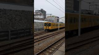 福塩線福山駅　105系発車