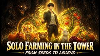 (NEW CHAPTER) He Got Trapped on the Highest Floor of the Tower... | Solo Farming In The Tower