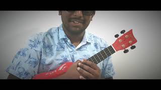 Video thumbnail of "Jana Gana Mana (Indian National Anthem) - Ukulele version by Gladson Peter"