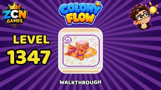 Colony Flow Level 1347 Walkthrough | New Update | Full Solution Update