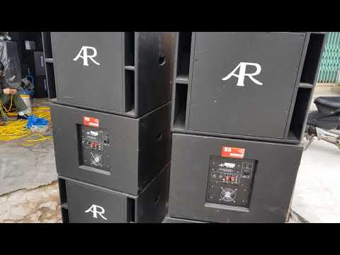 Video Loa DK. X6. Bass 30. Tréc kèn titan. Loa trầm AR 40. - youtube
