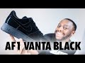 Nike Air Force 1 '07 LX Vanta Black On Foot Sneaker Review