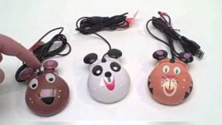 Califone Computer Animal Mice for Beginning Student Users