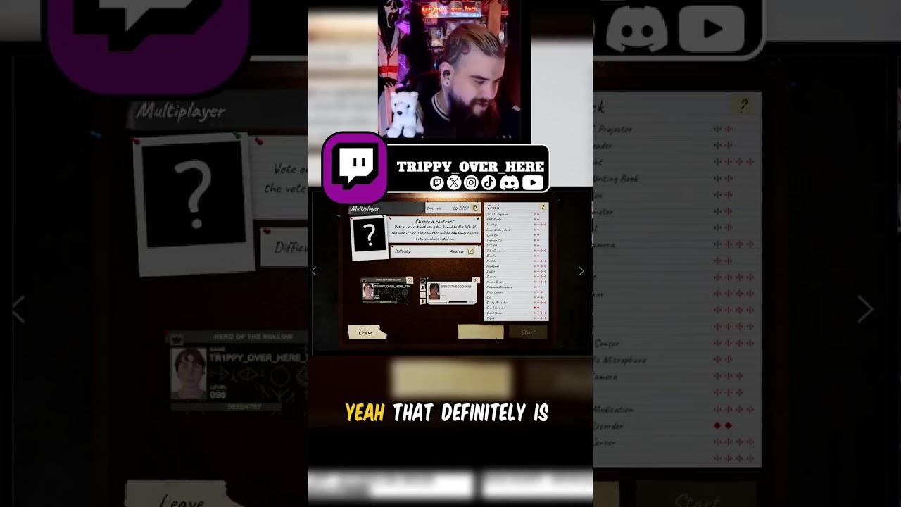 Phasmophobia Team Chat & Game Setup! 👻 Talking about role play