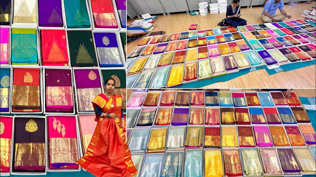 Rs.5000 Onwards Pure Handloom Kanchipuram Silk Sarees | New Designs Wholesale Price Online Available