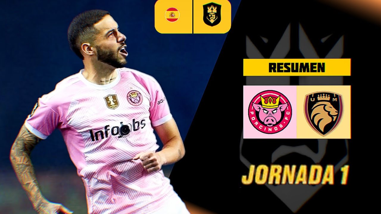 Porcinos Vs Mostoles Fc Resumen Jornada 1 Kings league, Debut de Kelvin