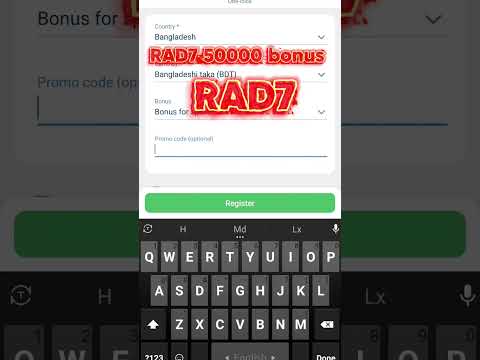 1xbet promo code -RAD7 100%bonus 💰#1xbetfootballbatting #football #casino ৳#edit #1xbet