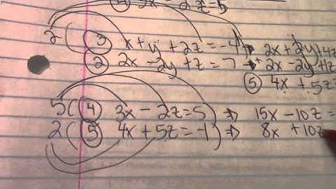 3.6 Solving Systems with 3 Variables ex 1 a