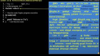 03  Preprocessor directive blank line and white space