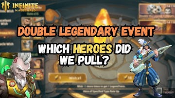 Infinite Magicraid (IMR): Pulling for double legendary event | Naseal, Freud, Magdi, Seth and Aniru