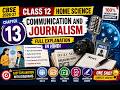 Communication and journalism