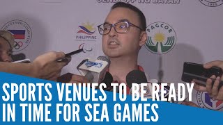 Sports venues to be ready in time for SEA Games