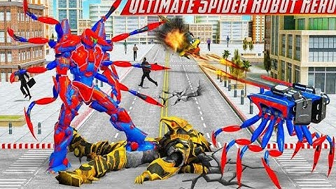 Spider Robot Game | Monster Truck Robot Transform | LA LA GAMES