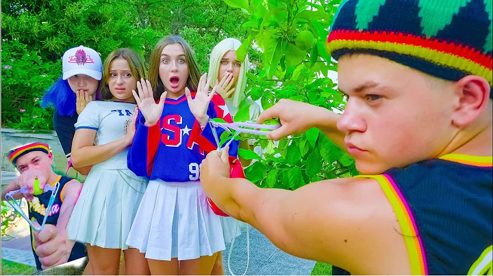 BAD BOY IN BUNNY SCHOOL GIRLS ARE SCARED OF THIS GUY