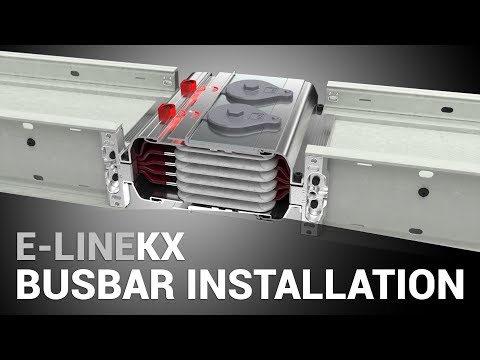 Busbar Trunking Installation | E-Line KX | EAE