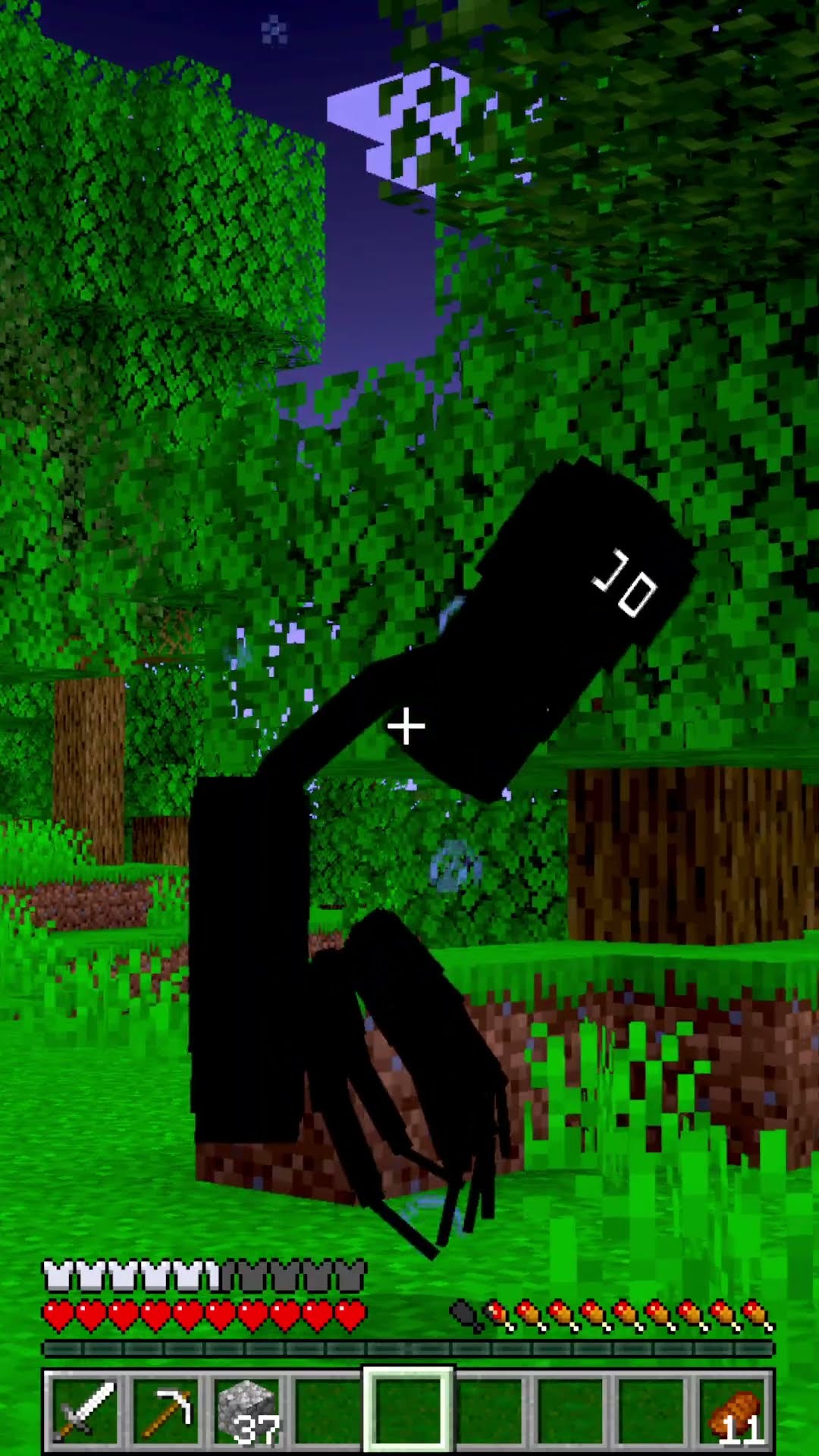 Non hai mai visto questo mostro su Minecraft