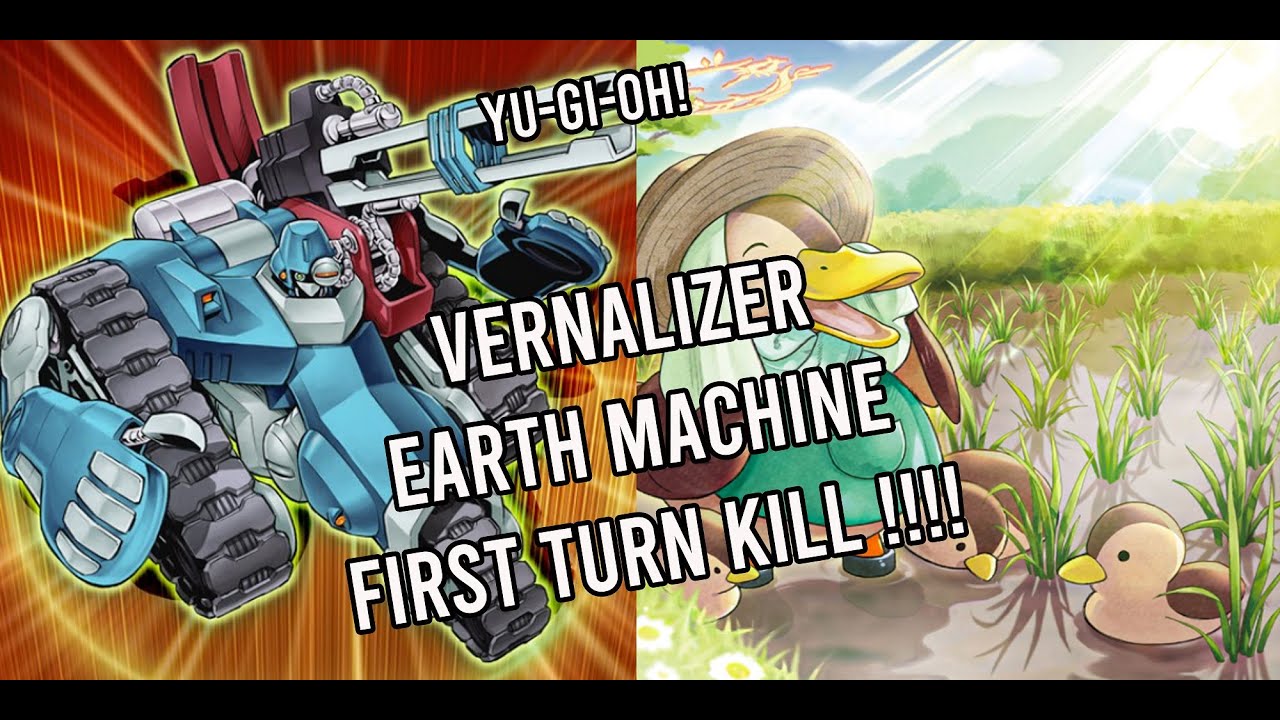 Earth Machine FTK Combo With Vernalizer Engine | YuGiOh! Combo
