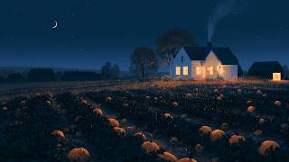 1940s, a cold night by the pumpkin field | soft oldies from inside the house | sleep, relax screenshot 5