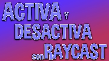 Activar y desactivar componente al pasar con un raycast en Unity