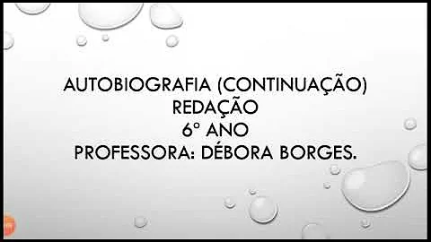 Como começar uma biografia sobre mim?