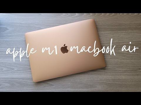 Apple Laptop Golden Colour