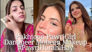 pukhtoon dananeer mobeen makeup artist with glow lovely