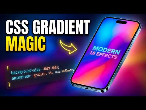 Animated Gradient Background in CSS — Full Tutorial | CSS Effects #7