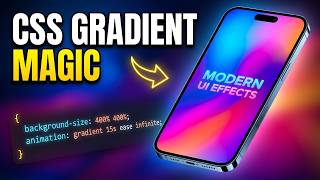 CSS Gradient Background Tutorial: Stunning UI with Pure CSS in 30 Seconds | CSS Wonderscape