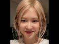 Why does it look like a have a wig on... | ROSÉ Tiktok Update