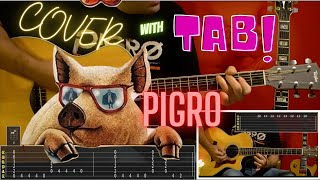 Pigro Tutorial Chitarra con Tab e Accordi - Ivan Graziani Cover