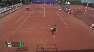 Celine Naef (SUI) vs Irene Burillo (ESP) // 6-3 6-7 1-6 // W125 San Sebastian // 1st Round