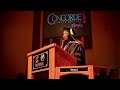 Commencement Speaker tells the Graduates to Wake-Up!  Dr.Rochelle Stevens Olympic Gold Medalist