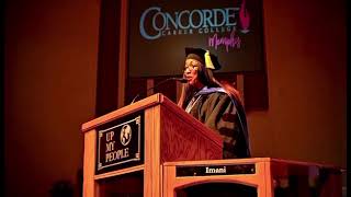 Commencement Speaker Tells The Graduates To Wake-Up Dr.rochelle Stevens Olympic D Medalist