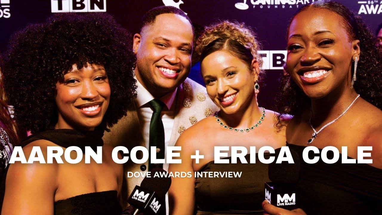 Aaron Cole | 56th Annual GMA Dove Awards | M&M Live Radio - YouTube