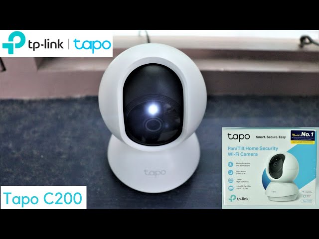 Test TP-Link Tapo C200 : la caméra de surveillance abordable, en
