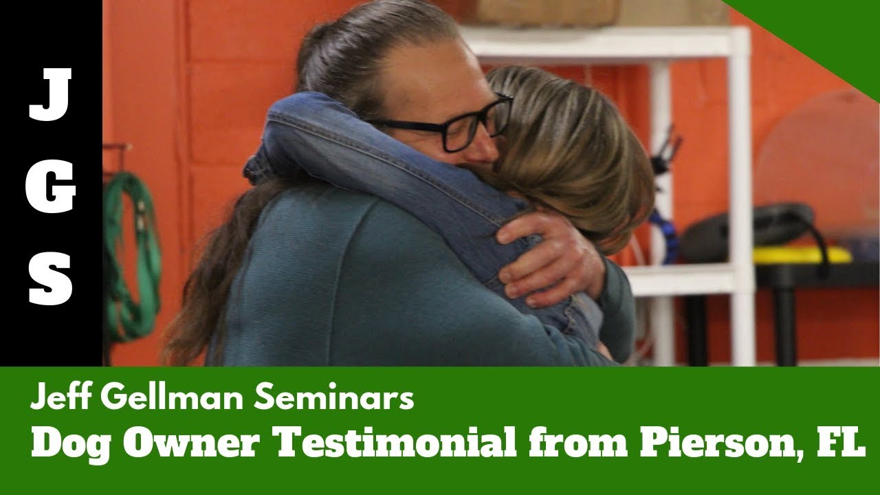 dog trainer in delhi Dog Owner Testimonial from Pierson FL | Jeff Gellman Seminars