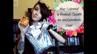 How to make bookish Candles | Products I use