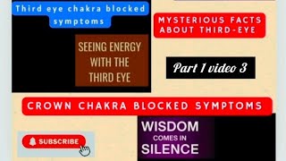 Mysterious fact about third eye chakra SIgns and Symptoms of blocked #twinflame #thirdeye #chakras 