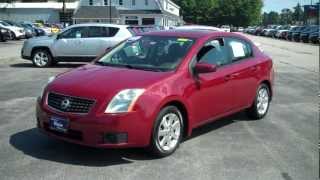 2007 Nissan Sentra 2.0 SL stk# J6959A Southern Maine Motors Saco Maine 04072