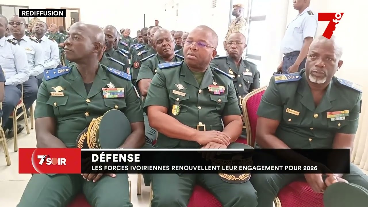 Défense : les forces ivoiriennes renouvellent leur engagement pour 2026