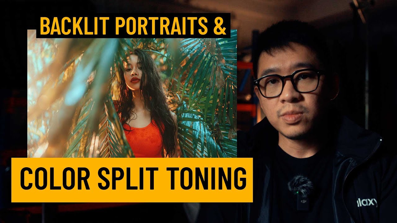 Backlit Portraits Split Tone Editing YouTube