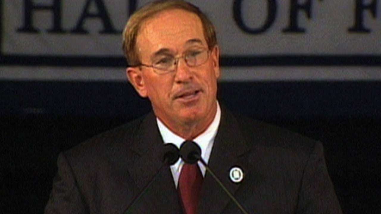 Gary Carter inducted into the Baseball Hall of Fame 