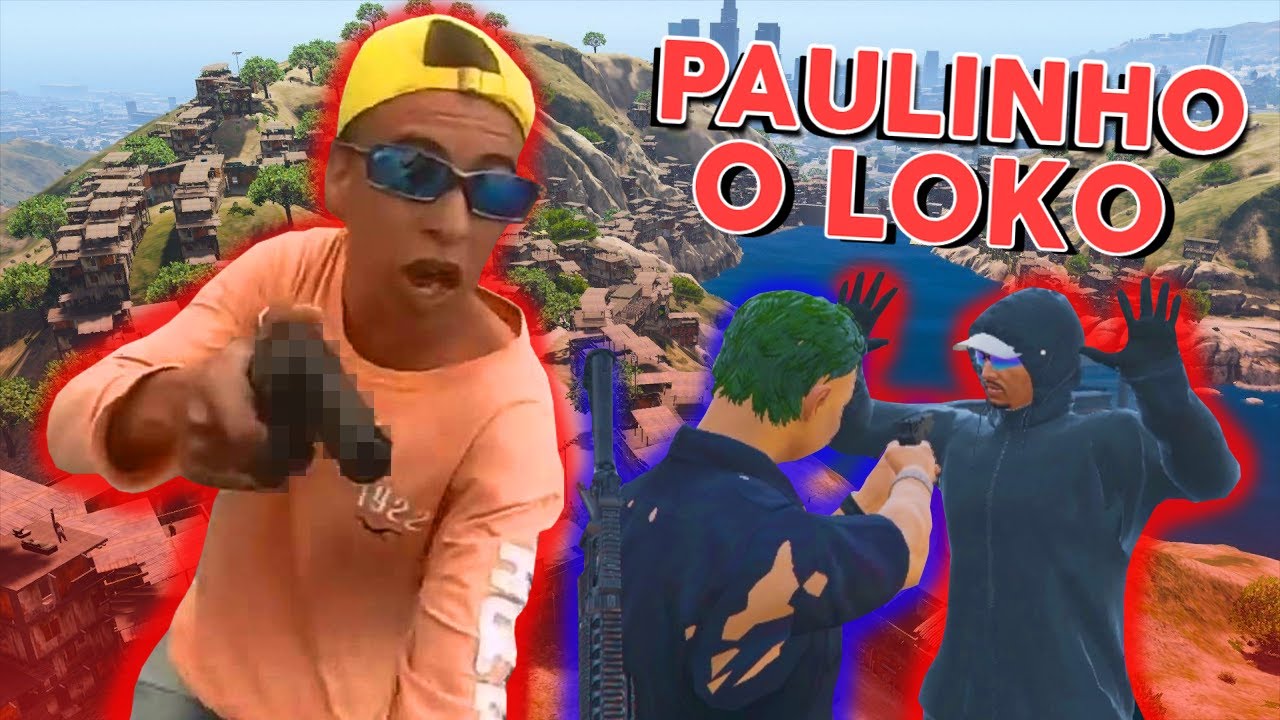 ASS4LT4NDO JOGADORES no GTA RP (Paulinho o LOKO)