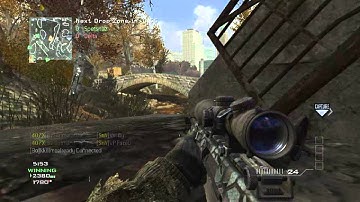 Spawn Killing With The Barrett On MW3
