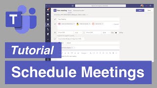 In this video we're going to look at the best ways schedule a meeting
microsoft teams. can be done through outlook and teams, so i'm show...