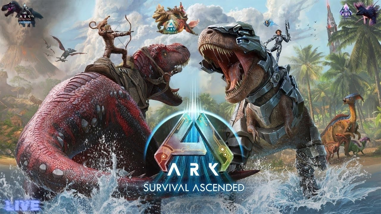 Ark Survival Ascended - Z WYCZEKIWANIEM NA RAGNAROK / ROCK DRAKE - YouTube